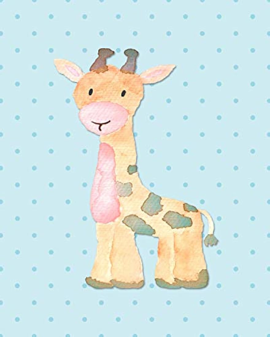 Decoración de la pared del cuarto de niños juego de 6 8x10