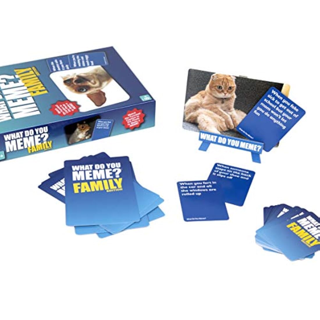 Juego de mesa de WHAT DO YOU MEME? Edición Familiar