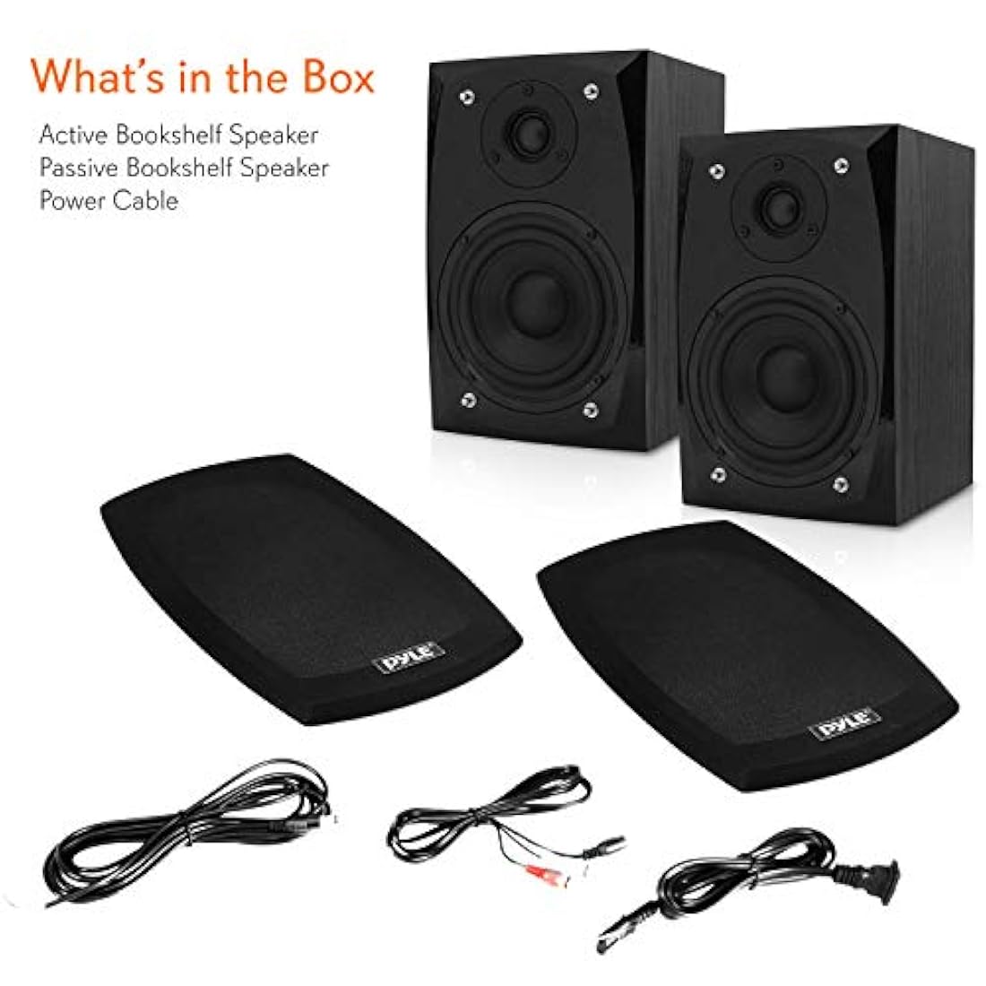 Parlantes de estantería de escritorio PYLE-HOME PBKSP22