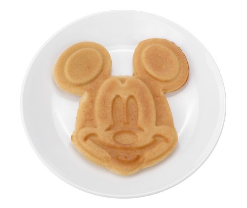 Máquina para hacer gofres Mickey clásica acero inoxidable