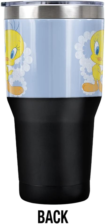 Taza de viaje LOGOVISION Tweety 30 oz, acero inoxidable, aislada