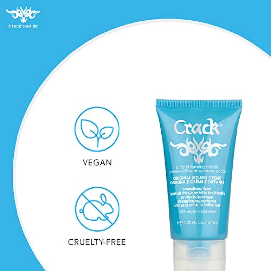 Tratamiento anti-frizz improved-Creme, 1.25 onza