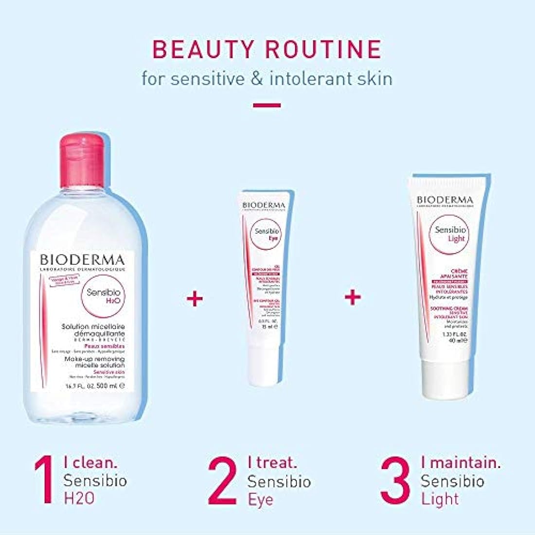 Bioderma Sensibio H2O-Limpieza y Eliminación de Maquillaje