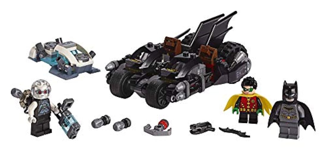 LEGO DC Batman Mr. Freeze Batcycle Batalla 76118 Kit de cons
