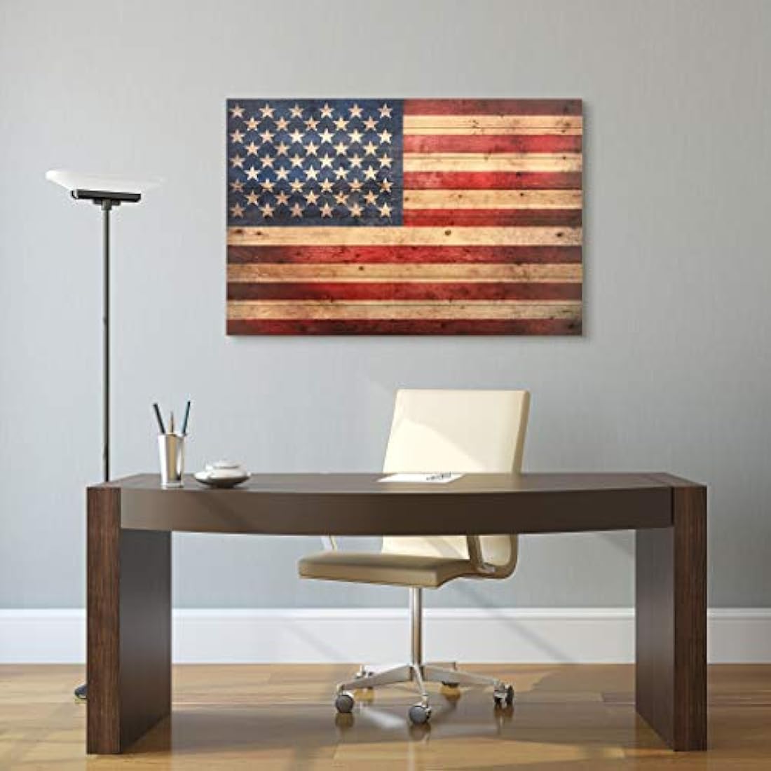 Cuadro bandera americana