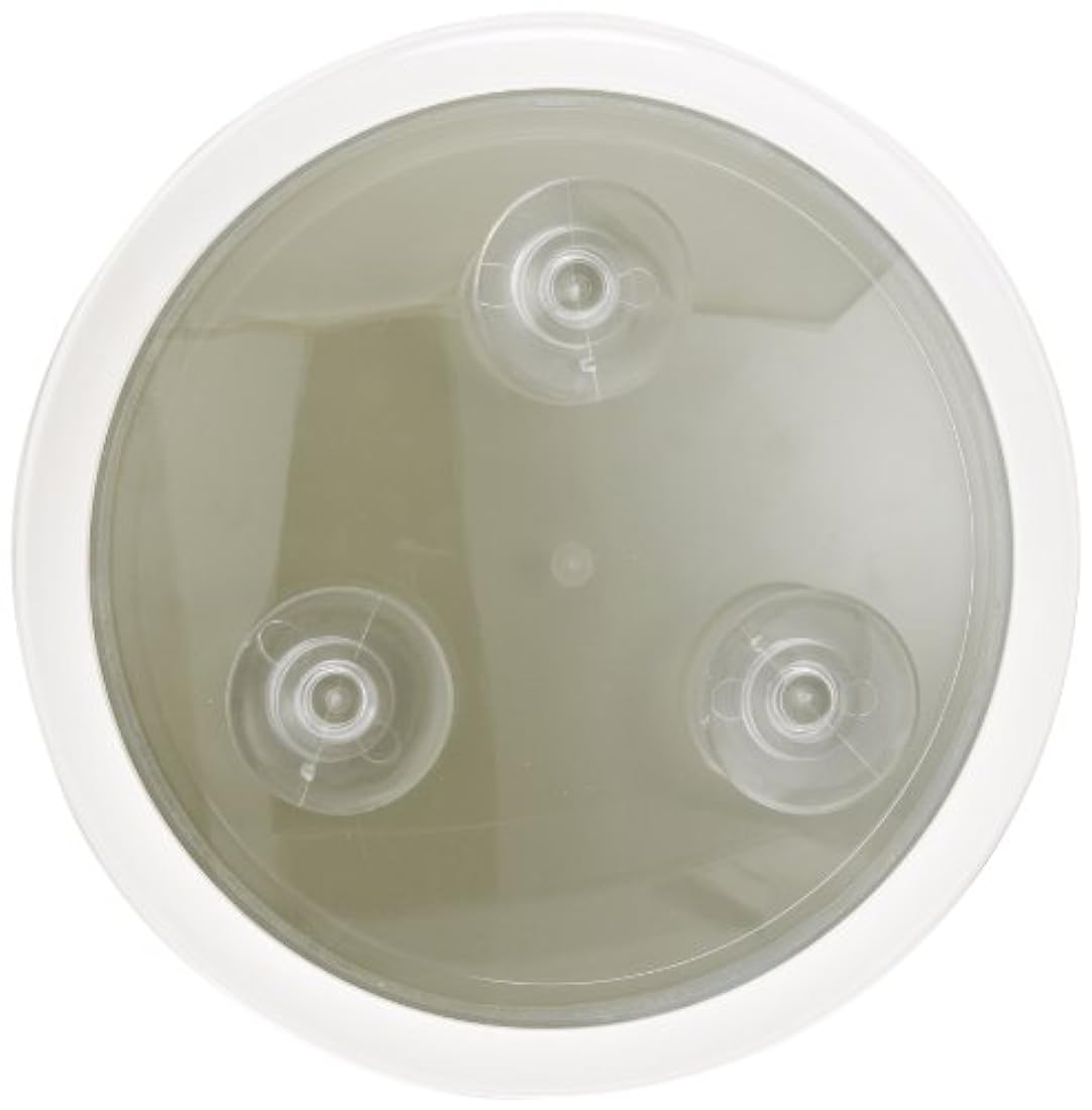 Espejo de succión con 5 x Ampliación y funda de viaje