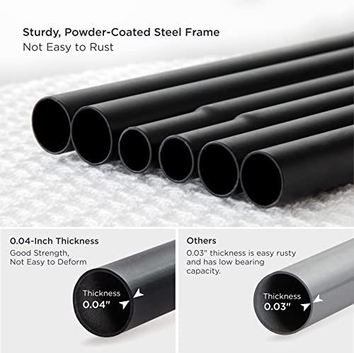 Bedsure Elevated Dog Bed, Outdoor Raised Dog Cots Beds with No-Slip Feet, Stable Frame & Durable Supportive Teslin Recyclable Mesh, Breathable, Indoor and Outdoor Pet Beds, Fits up to 40-85 lbs, S-L Sizes