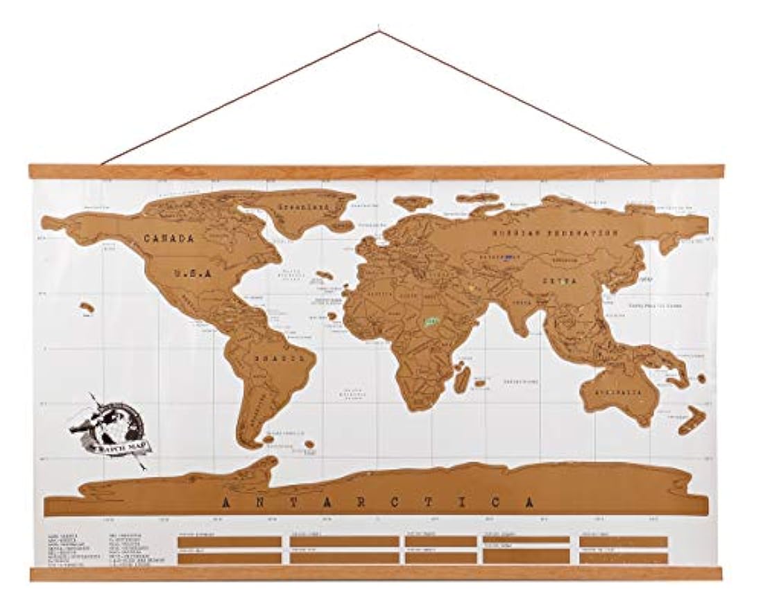 Ywlake Colgador magnético para póster de madera diseño