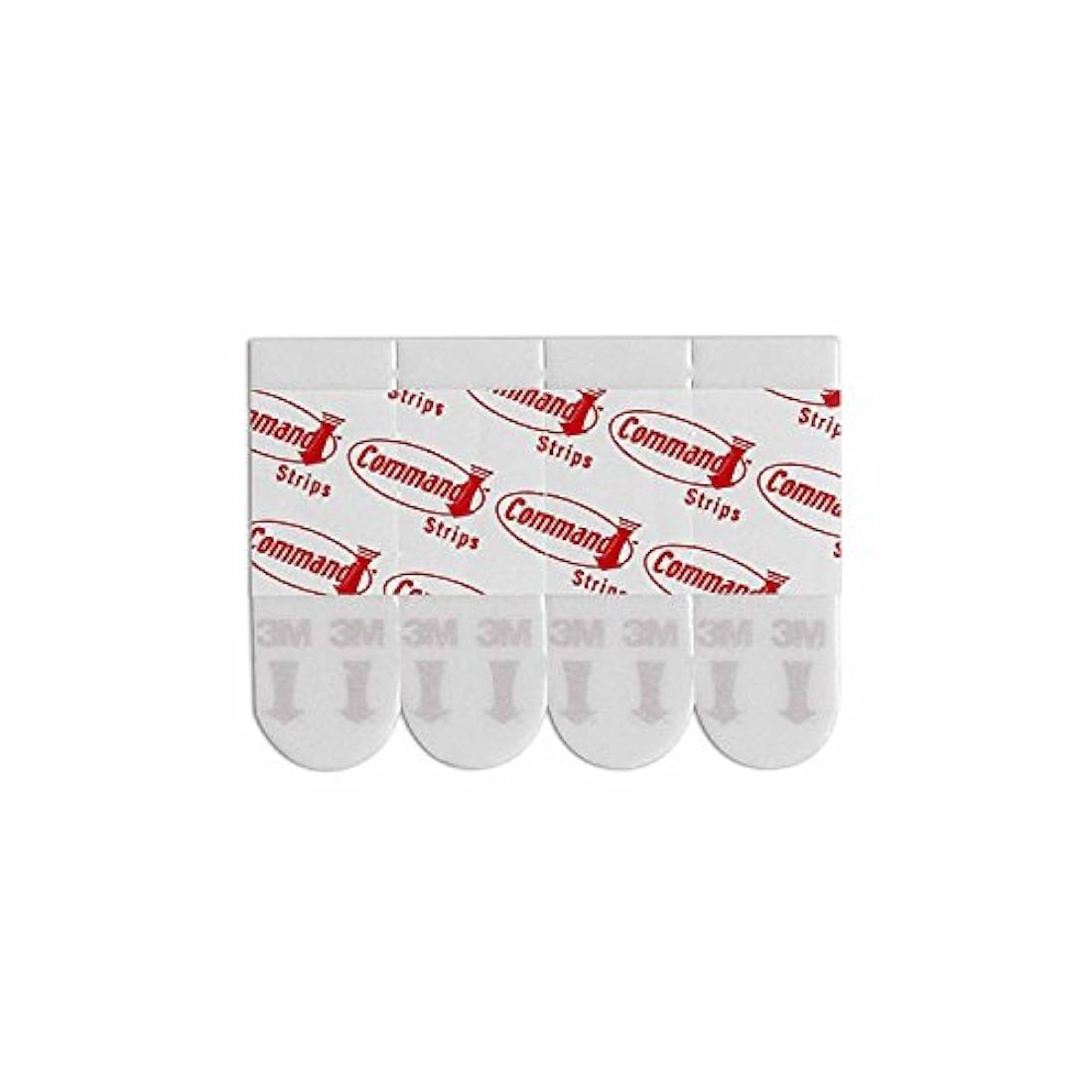 paquete de 136 tiras de color blanco para colgar pósteres