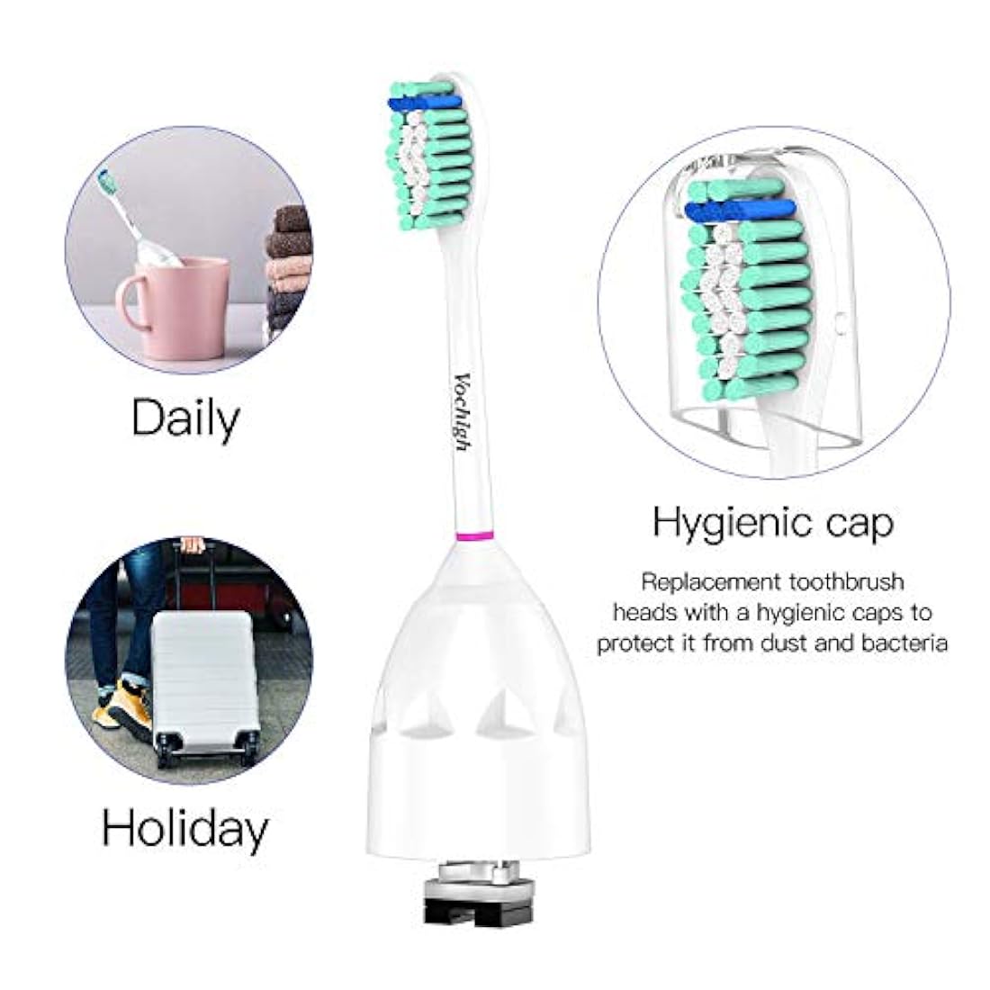 Cabezales de repuesto para cepillo de dientes