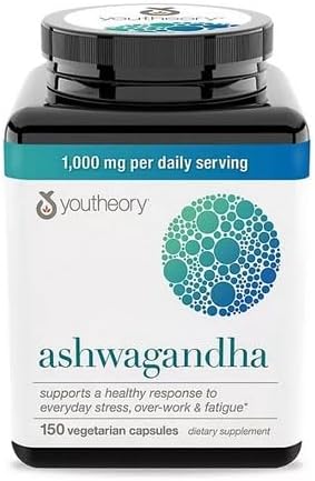 Suplementos de Ashwagandha KSM-66 Orgánico 150 Cápsulas 1000mg