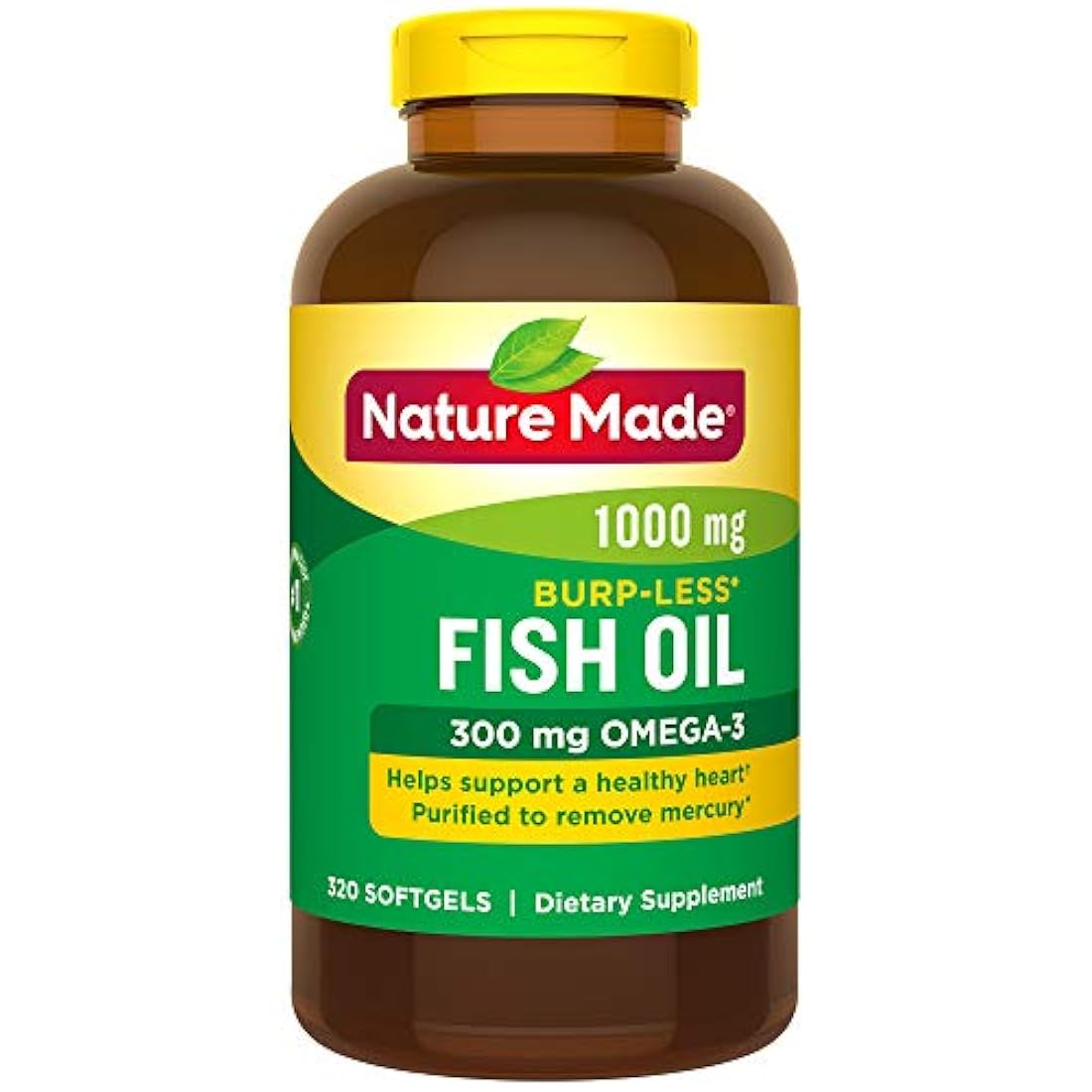 Aceite de pescado Burp-less de Nature Made, Bluezone Mall