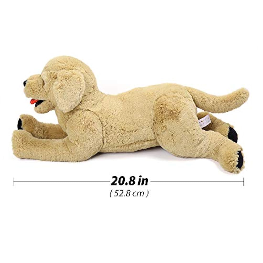 Peluches perro de peluche grande 20.8 pulgadas