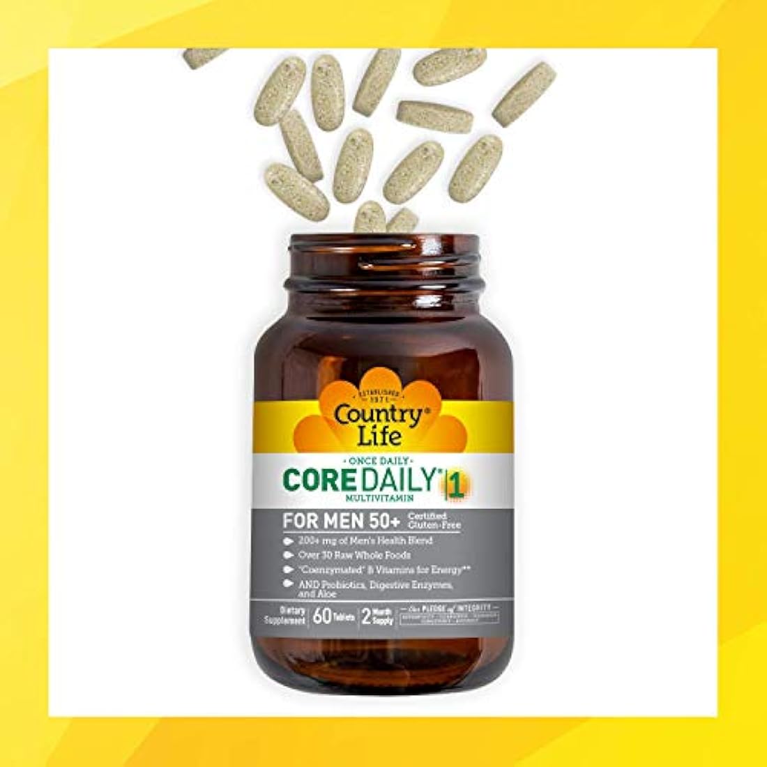 Suplemento dietetico para hombre 50 Plus 60 unidades