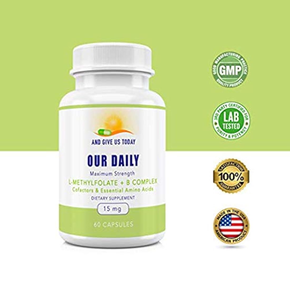 Suplemento multivitaminico de 60 unidades