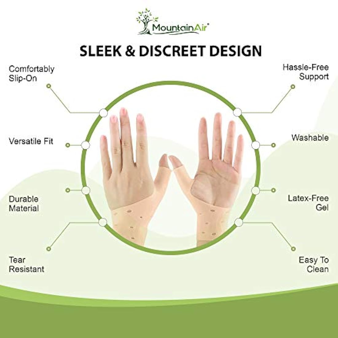 Férula de muñeca unisex