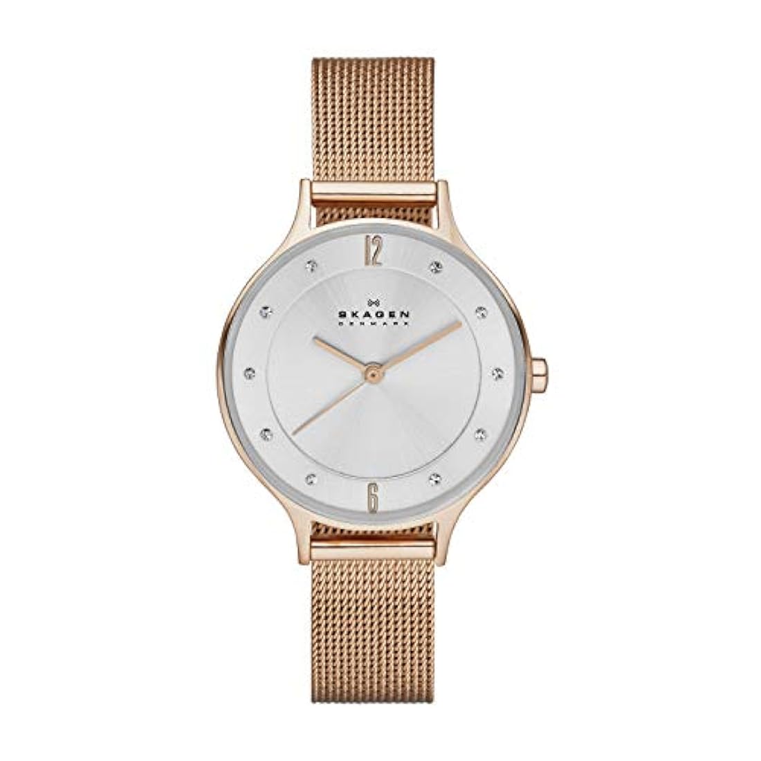 Reloj de Mujer de acero inoxidable en tono dorado rosado