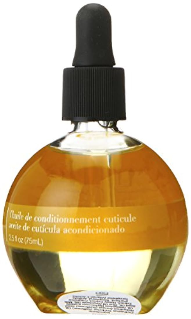 Aceite Cuccioleche y miel para cutículas 2.5 onzas Negro