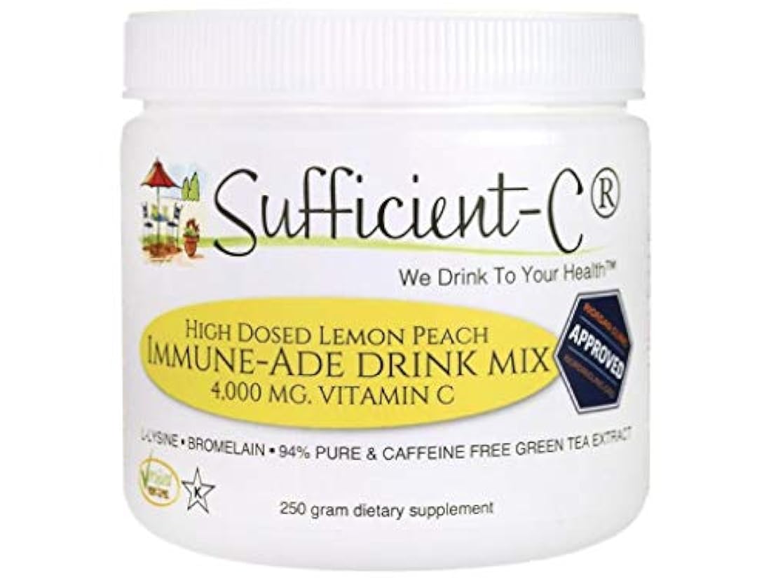 Sufficient-C - Vitamina C de alta dosis sin OMG