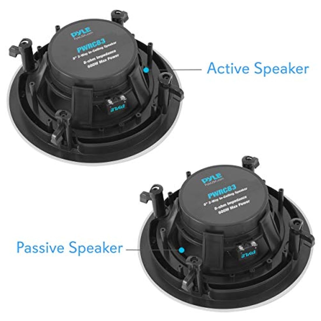 Altavoz para montaje en techo y pared PYLE-HOME PWRC83