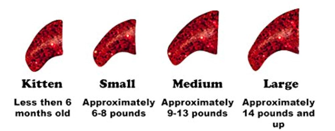 Purrdy Paws Tapas de uñas suaves para garras de gato