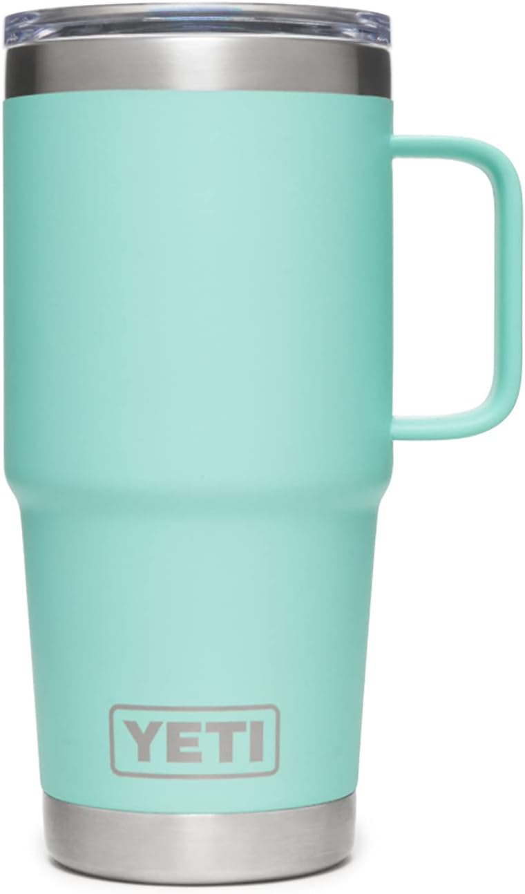 Taza de viaje Seafoam 20 oz, acero, aislada, tapa Stronghold