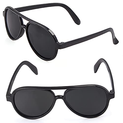 Yewong Juego de accesorios para disfraz de policía para mascotas, perro, gato, policía, insignia de aviador, gafas de sol para mascotas, kit de disfraces para Halloween Navidad Cosplay partido de rol (Set-A)