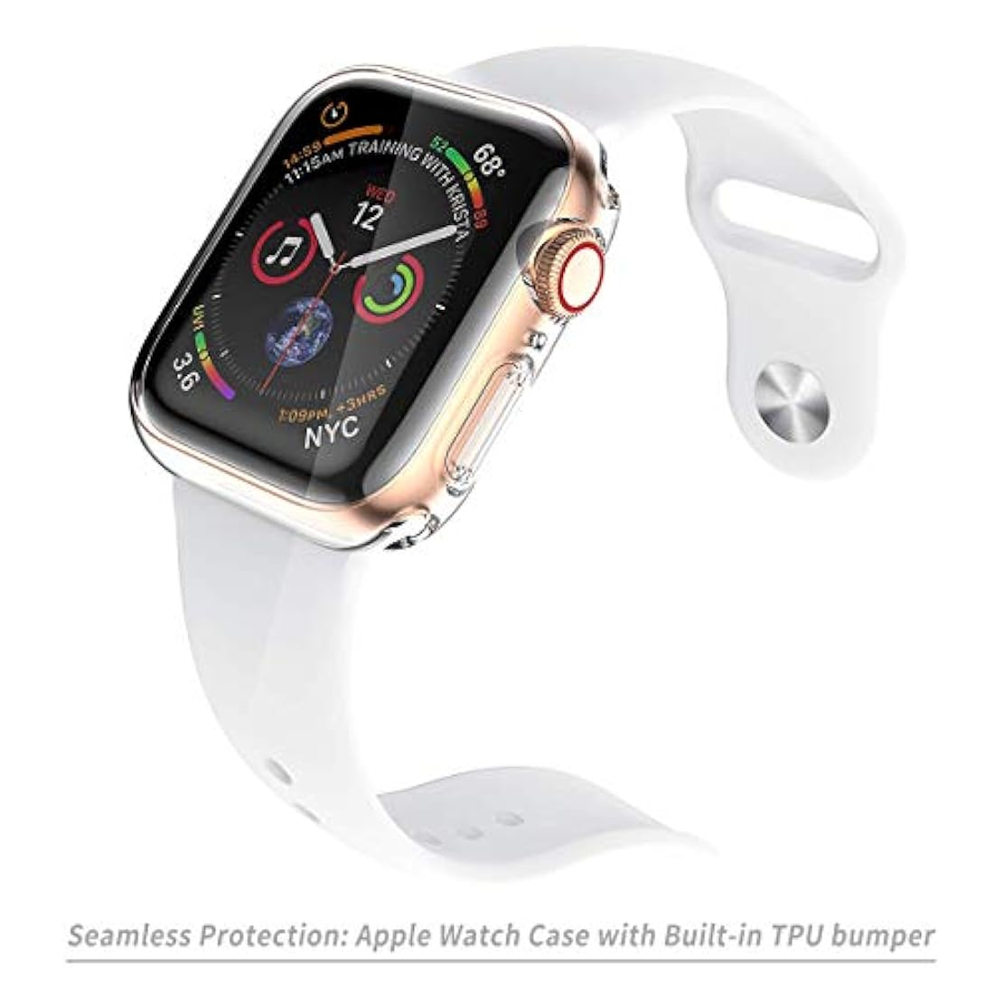 juego de 4 carcasas para Apple Watch de 1.496 in