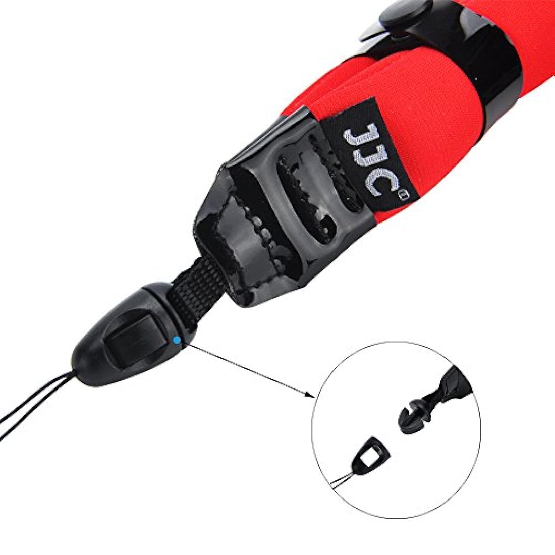 JJC - Correa flotante de espuma para cámara Olympus Stylus