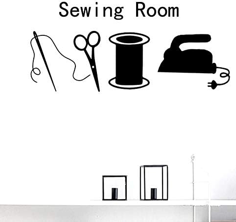 Vinilo Decorativo BIBITIME Taller de Costura 15.7x35.4