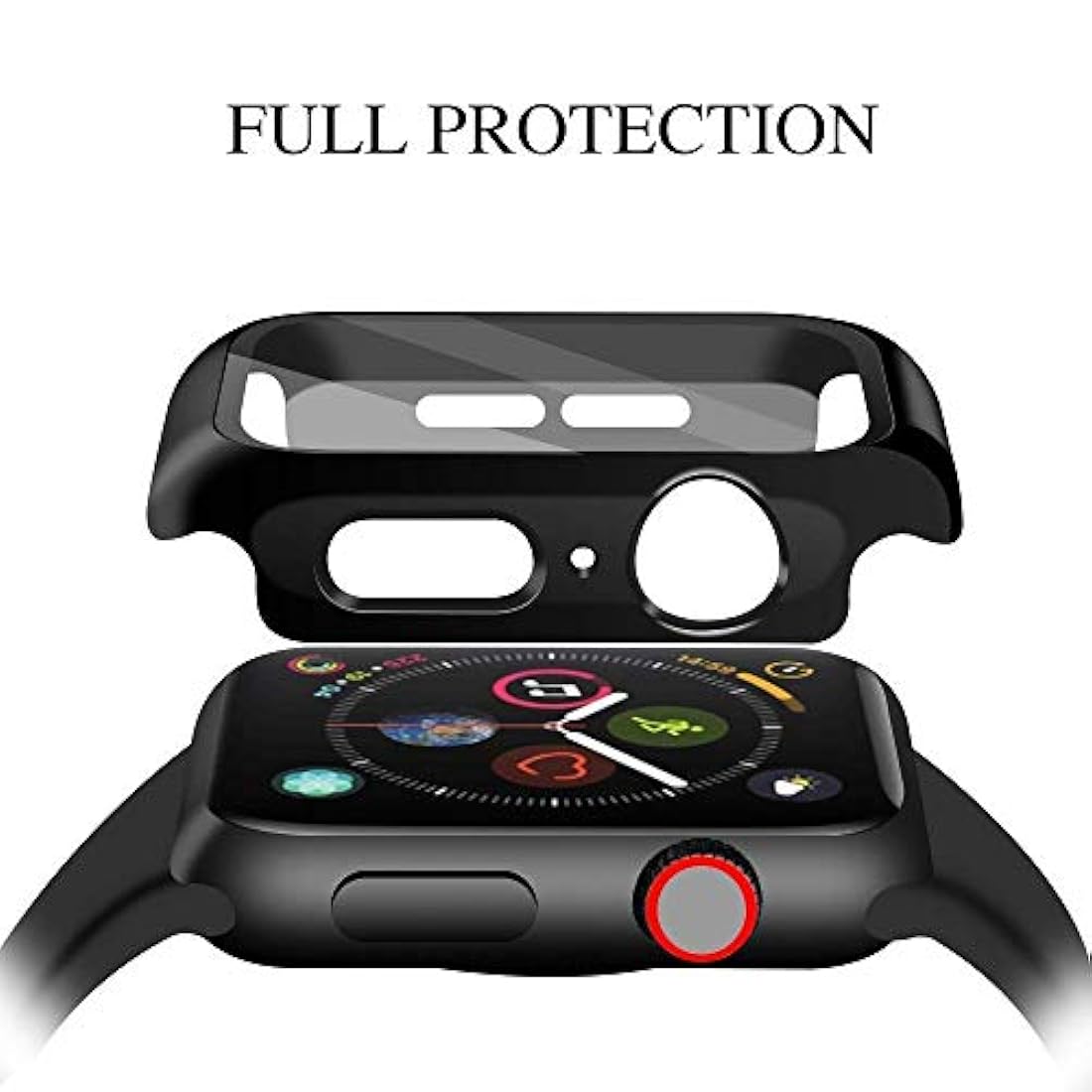 Compatible para Apple Watch 1.732 en Serie 5, 4 Protector