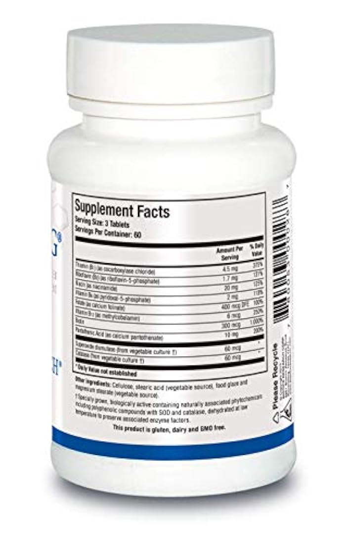 Biotics investigación - Bio-3b-g Special B-Complex