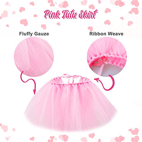 GAGILAND Disfraz de cumpleaños para perro, tutú de cachorro, adorable collar para perros pequeños, niña y cachorro