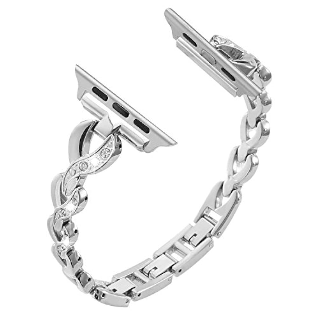 Sangaimei - Correa de repuesto de acero inoxidable cierre