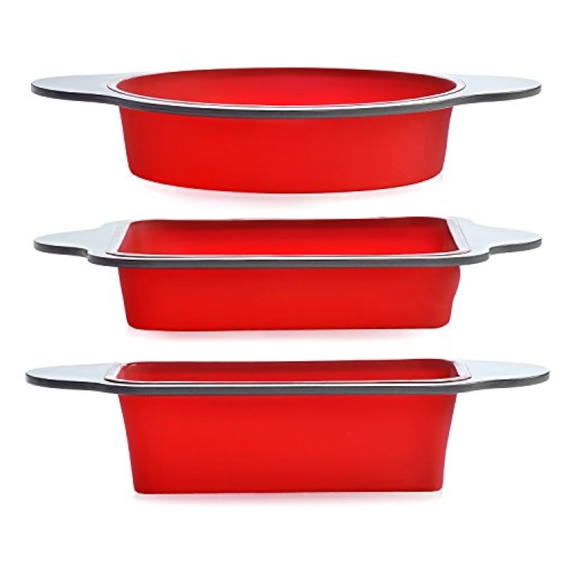 Juego de 3 piezas de silicona antiadherente