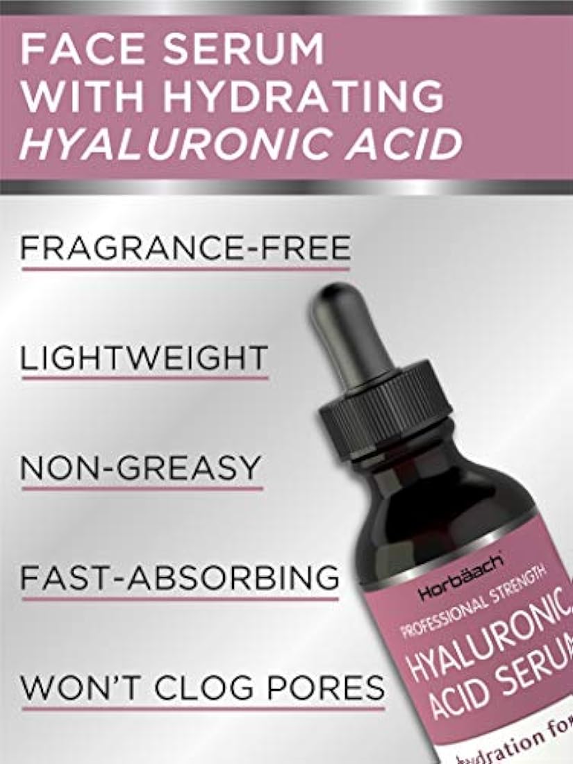 Suero de ácido hialurónico para cara y piel | 2 oz