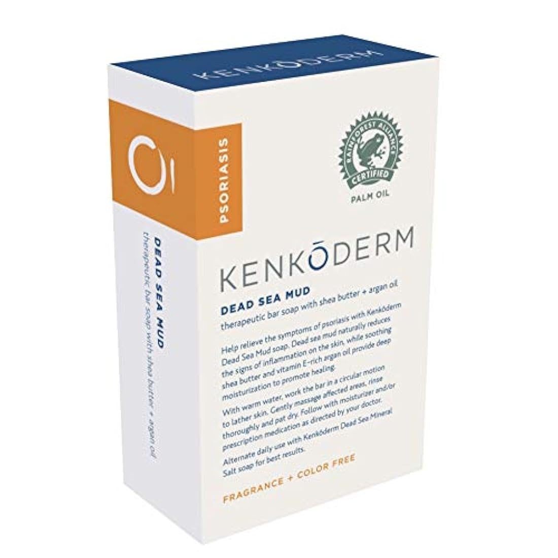 Jabón lodo del mar muerto psoriasis Kenkoderm aceite  argán