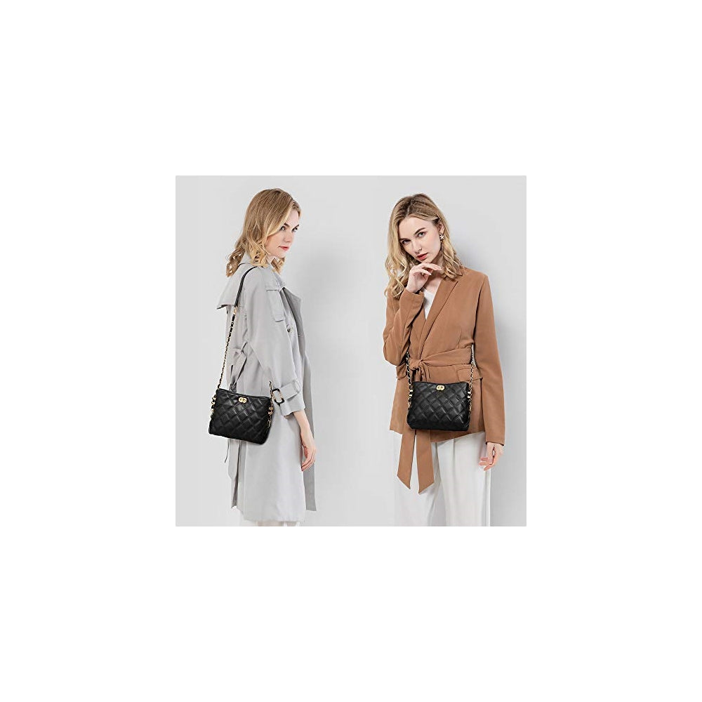 Bolsos cruzada pequeña y ligera para mujer a la moda azul