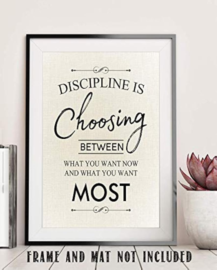 Arte de pared motivacional - Impresión sin marco de 11 x 14