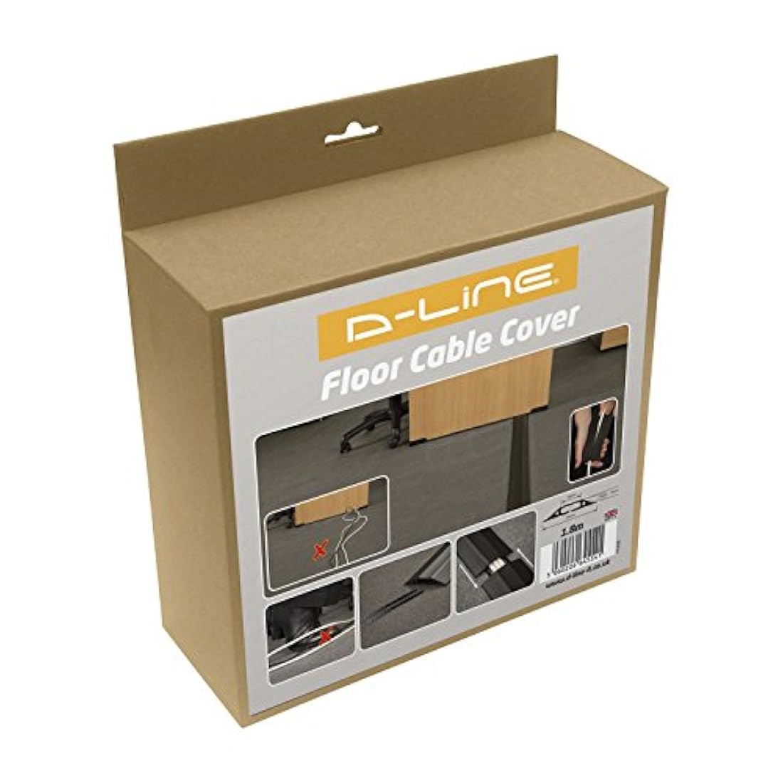 D-Line - Funda para cable de suelo y protector de cable