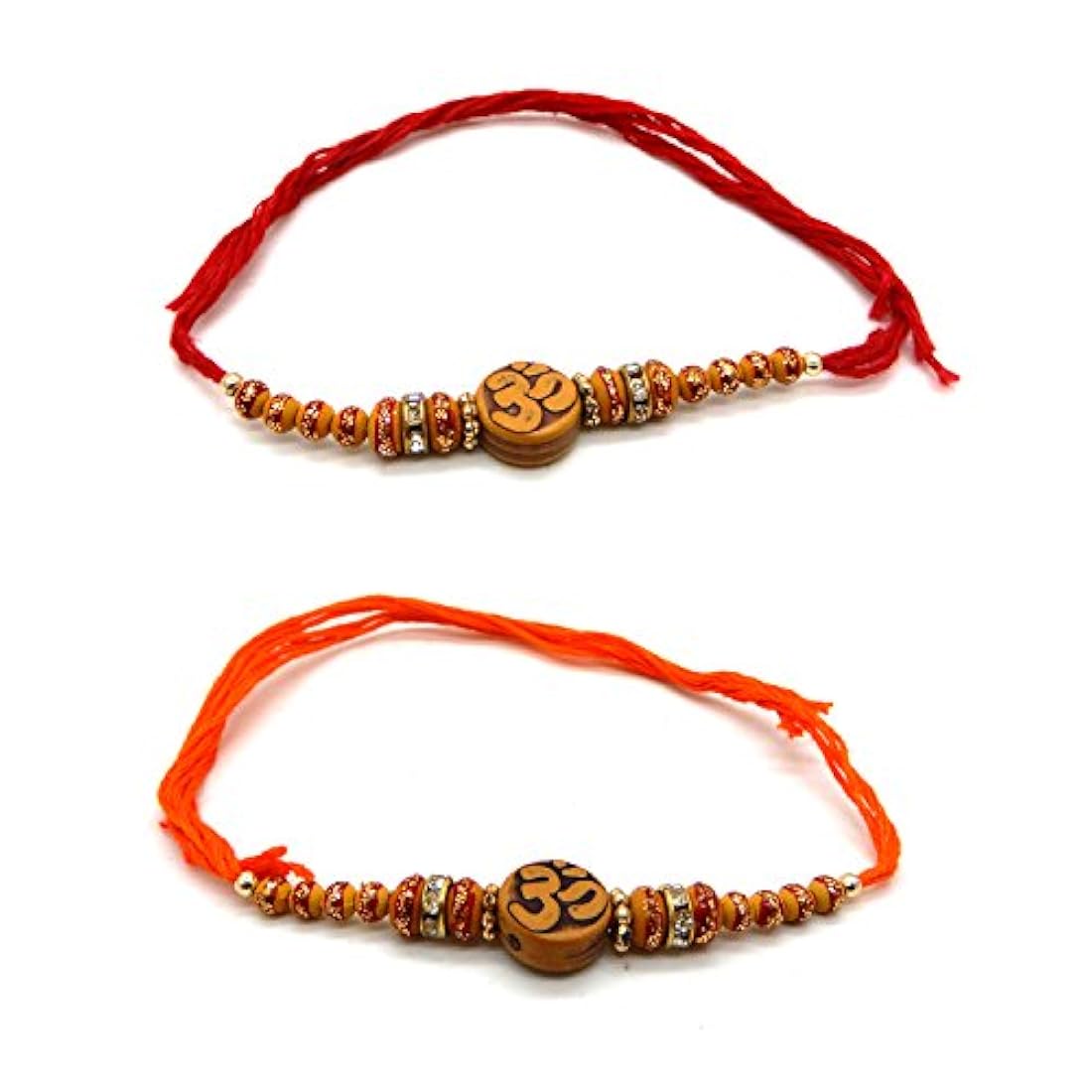 Juego de dos pulseras Rakhi