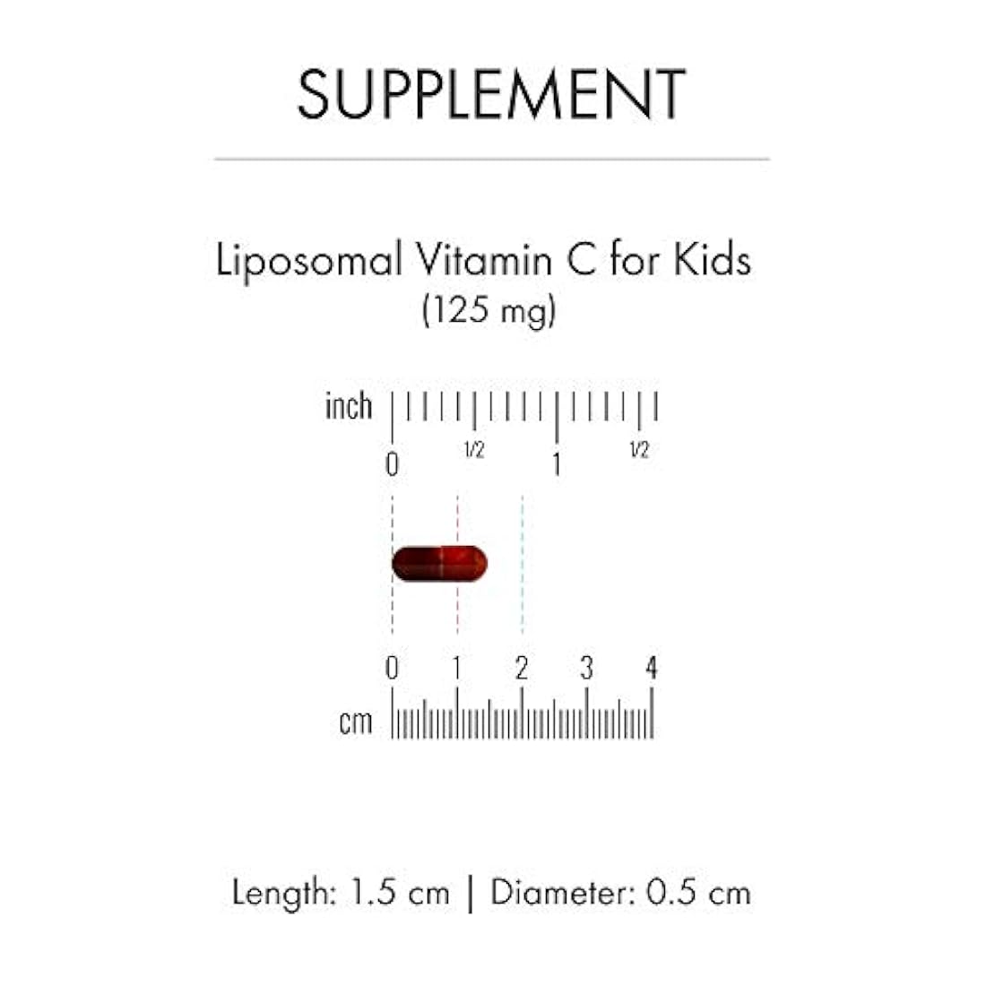 Suplementos Liposomal Vitamina C para niños