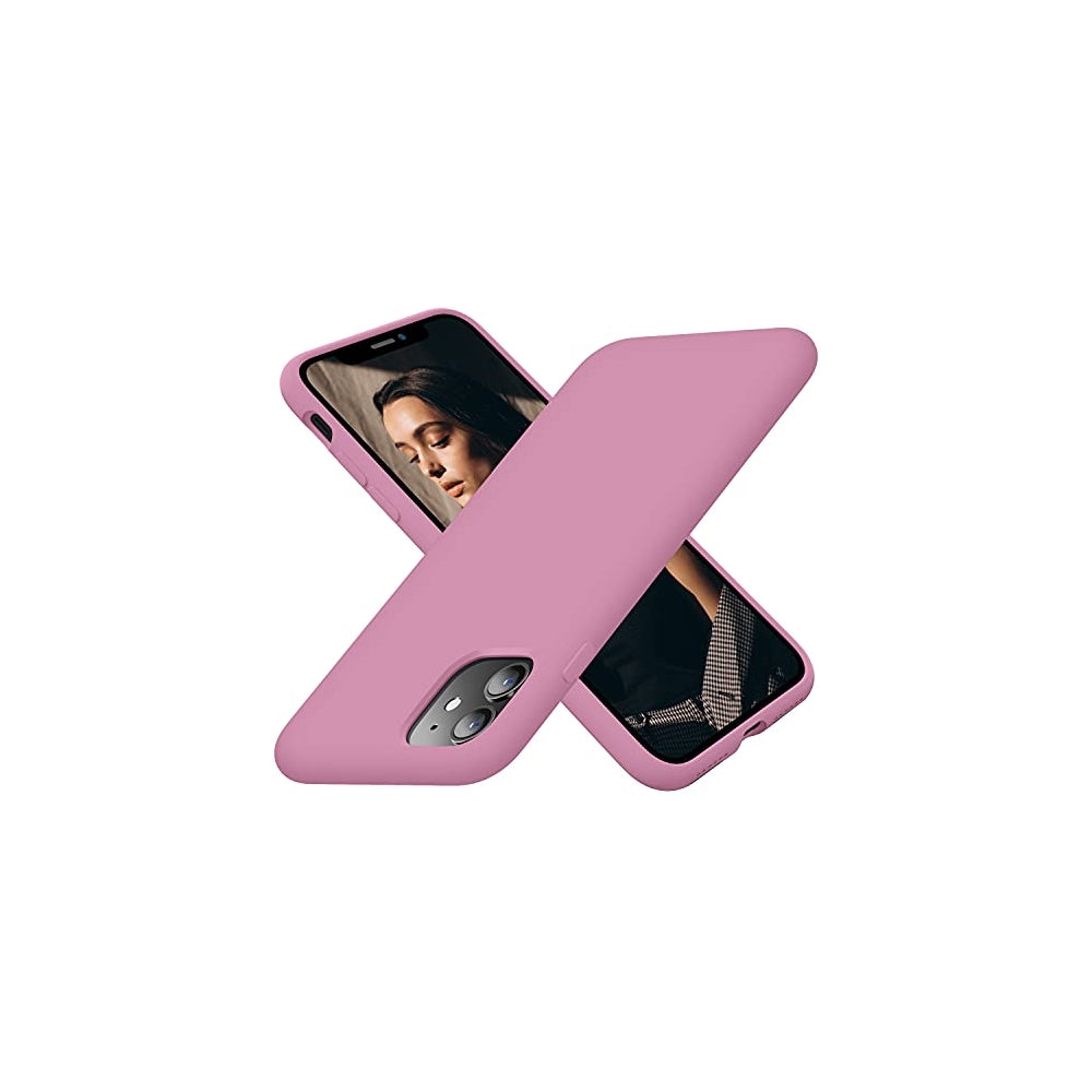 Fundas y Estuches para iPhone 11 silicona Lila