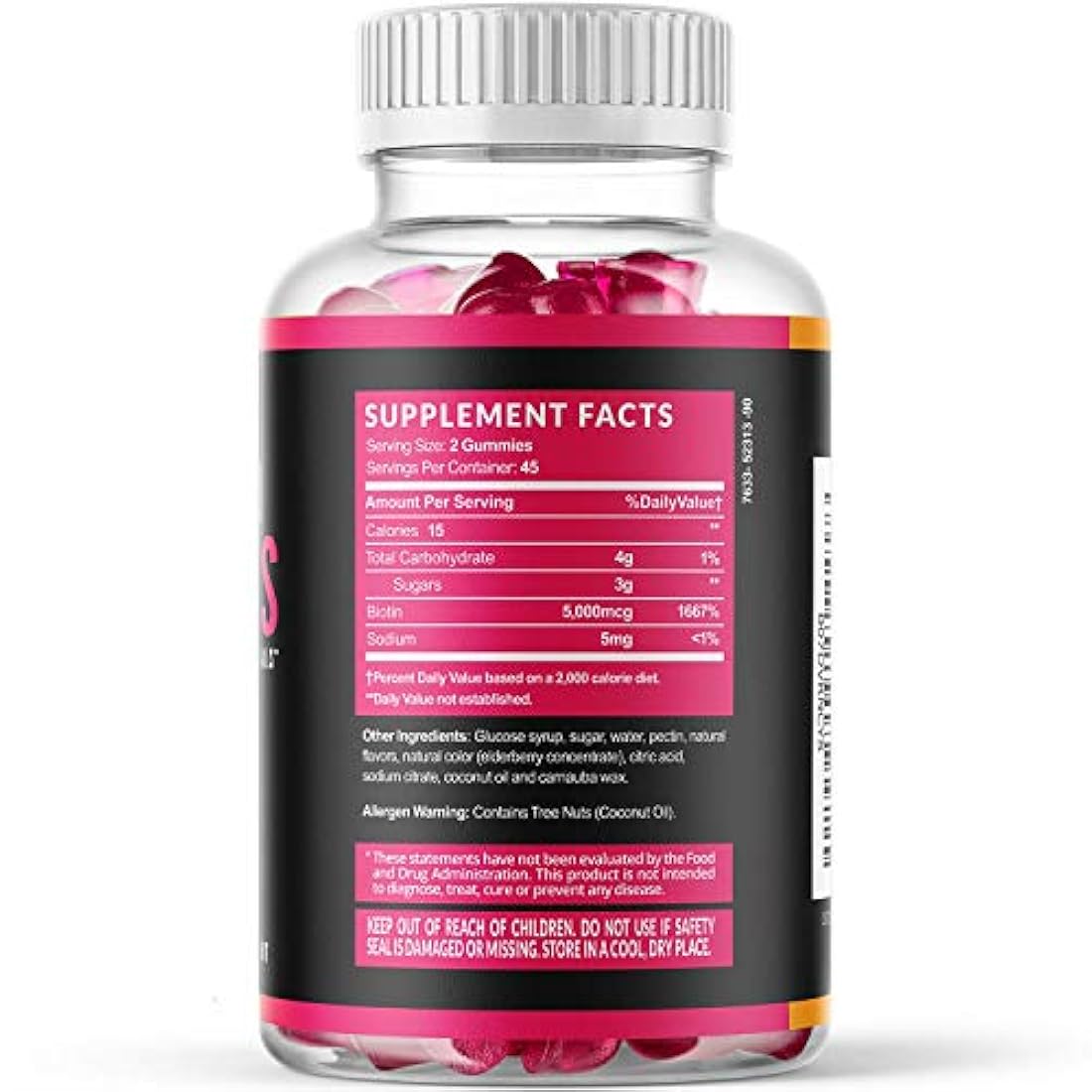 Gomitas de alta potencia-Pelo natural,piel,uñas metabolismo