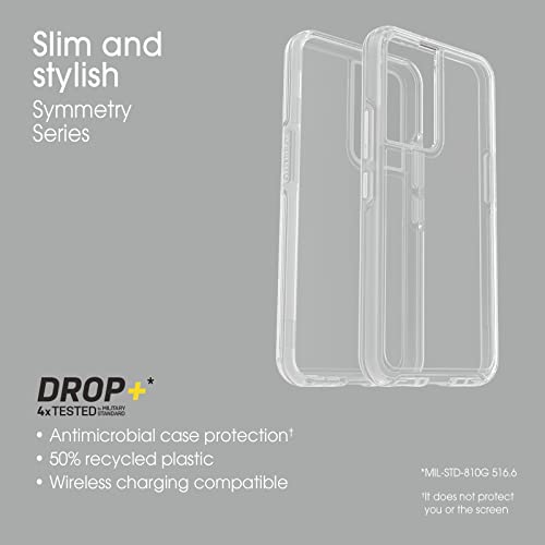 OTTERBOX Symmetry - Funda transparente para Galaxy S22, transparente
