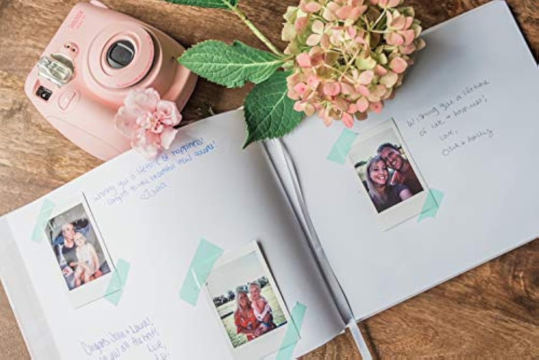 Libro de visitas de boda con tapa dura