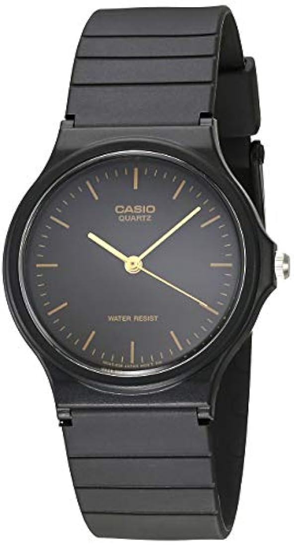 Reloj de resina negro para hombre