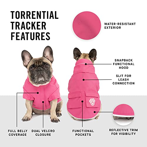 Canada Pooch Chubasquero impermeable para perro, material impermeable – rastreador torrencial