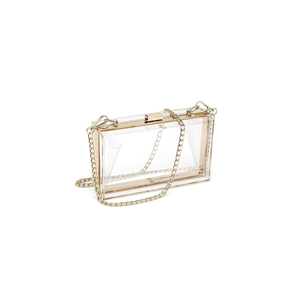 Bolsos de mano transparente para mujer de acrílico