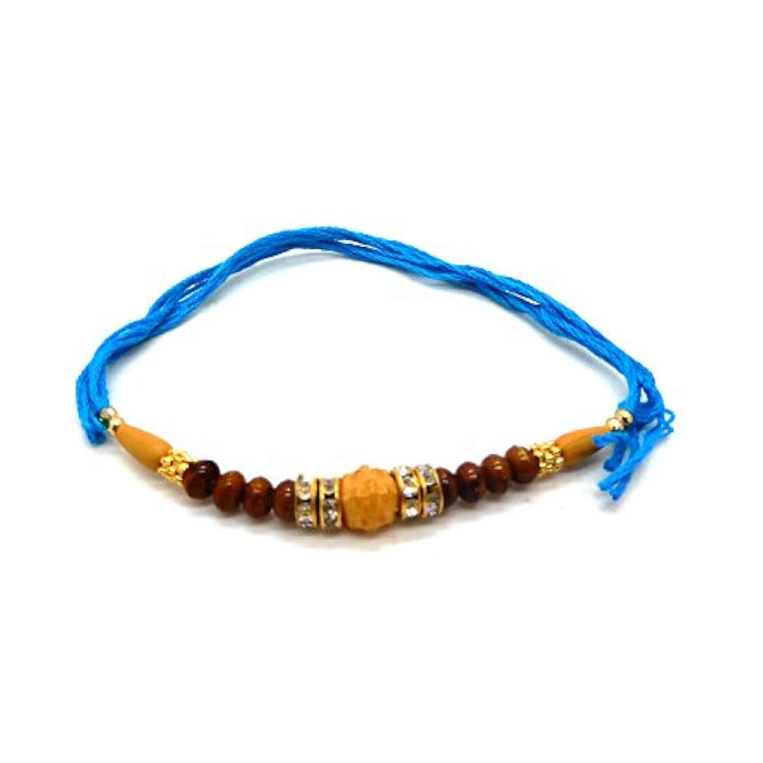 Conjunto de dos pulseras Rakhi, Stone & Moti. Rakhi, Raksha